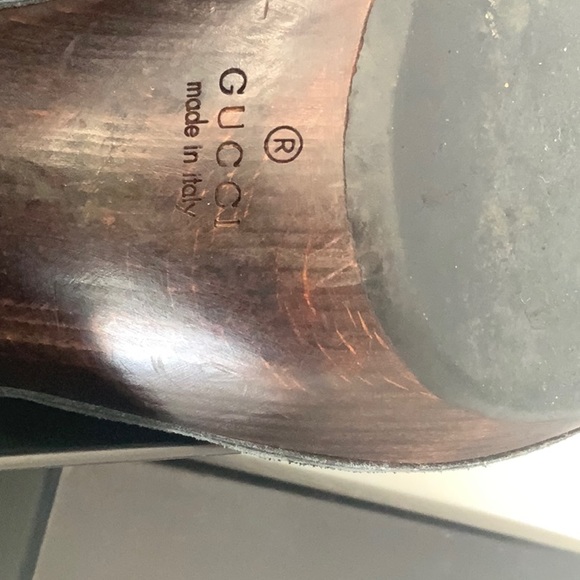 Gucci Black leather clogs - Picture 15 of 16